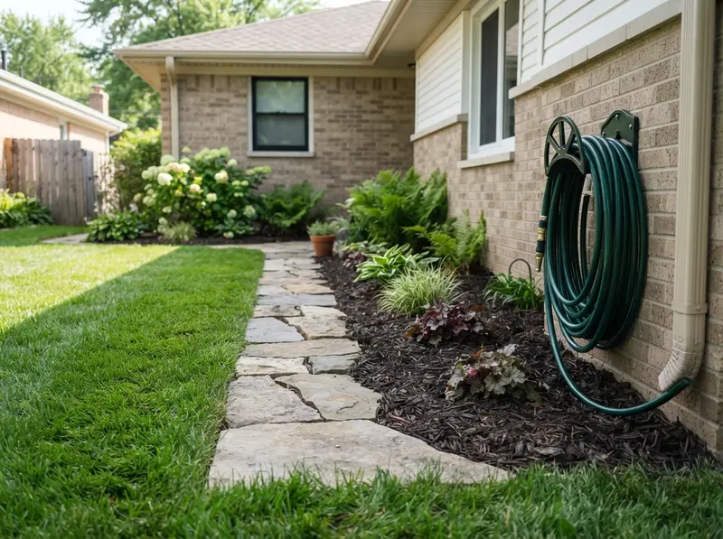 Clean stone garden edging in Antioch Clean stone garden edging in Antioch