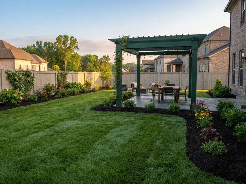 Professional landscaping installation in Antioch