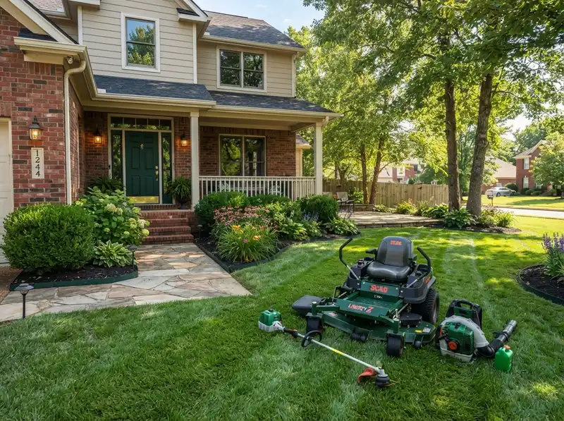 Professionally maintained yard in Antioch Professionally maintained yard in Antioch